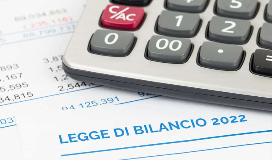 legge bilancio 2022 welfare