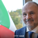 Il Ministro della Salute Orazio Schillaci durante un intervento pubblico sul tema delle spese di prevenzione e del Patto di Stabilità